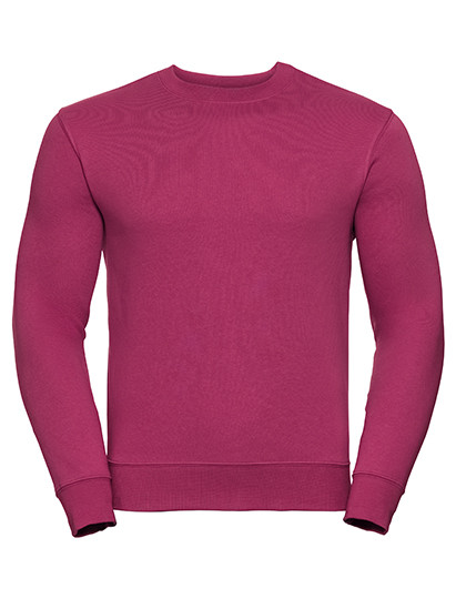 Russell Adults' Authentic Sweatshirt Fuchsia