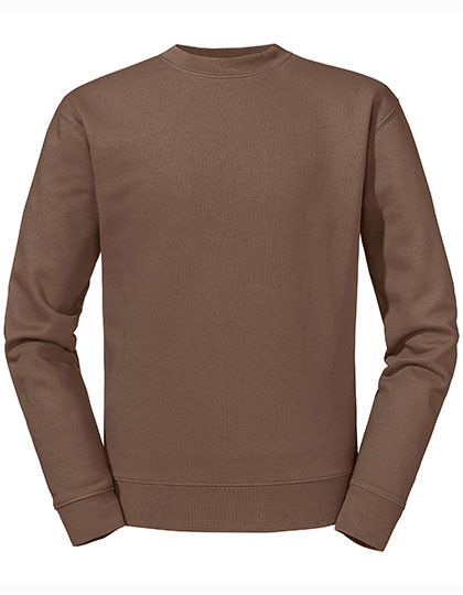 Russell Adults' Authentic Sweatshirt Mocha