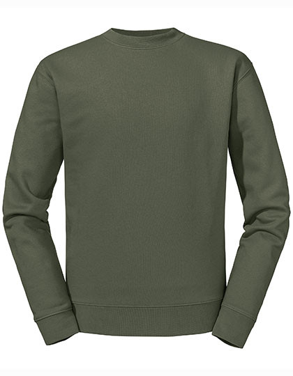 Russell Adults' Authentic Sweatshirt Olive
