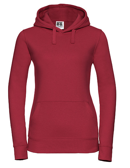 Russell Ladies´ Authentic Hooded Sweat Classic Red