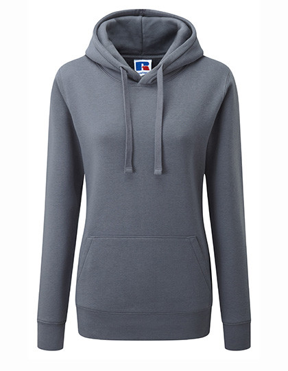 Russell Ladies´ Authentic Hooded Sweat Convoy Grey (Solid)
