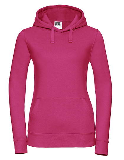 Russell Ladies´ Authentic Hooded Sweat Fuchsia