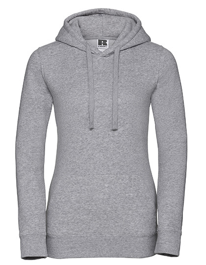 Russell Ladies´ Authentic Hooded Sweat Light Oxford (Heather)