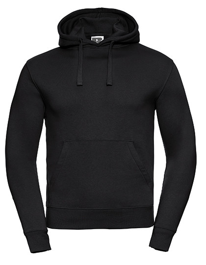 Russell Adults' Authentic Hooded Sweat Black