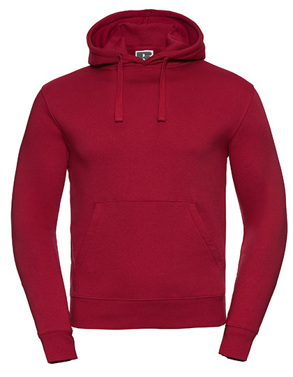 Russell Adults' Authentic Hooded Sweat Classic Red