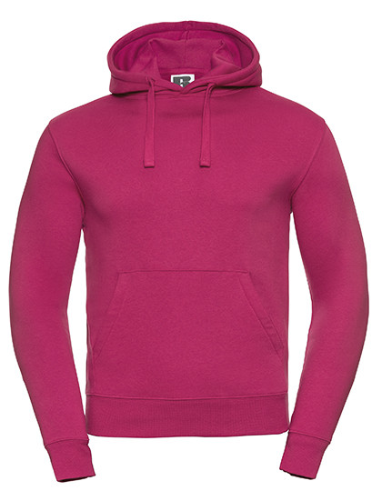 Russell Adults' Authentic Hooded Sweat Fuchsia