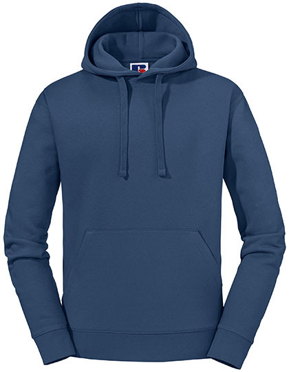 Russell Adults' Authentic Hooded Sweat Indigo