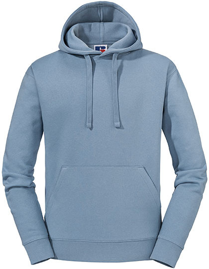 Russell Adults' Authentic Hooded Sweat Mineral Blue