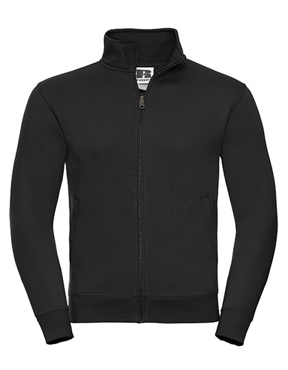 Russell Adults' Authentic Sweat Jacket Black