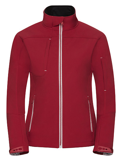 Russell Ladies´ Bionic Softshell Jacket Classic Red