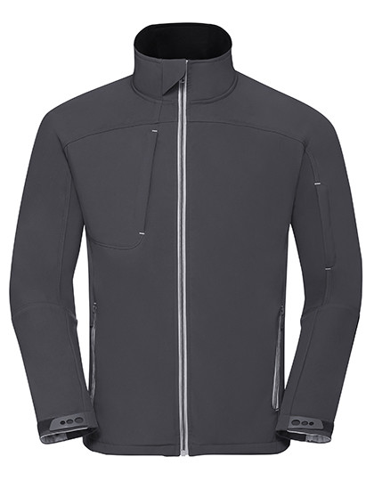 Russell Men´s Bionic Softshell Jacket Iron Grey