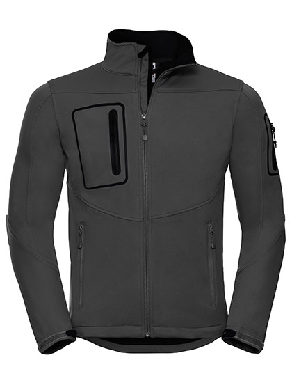 Russell Men´s Sportshell 5000 Jacket Titanium (Solid)