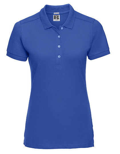 Russell Ladies´ Fitted Stretch Polo Azure Blue