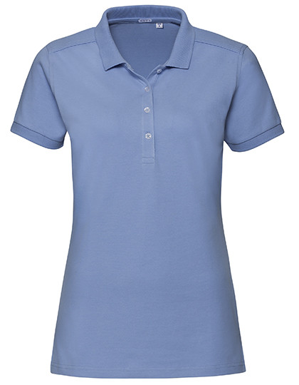 Russell Ladies´ Fitted Stretch Polo Sky