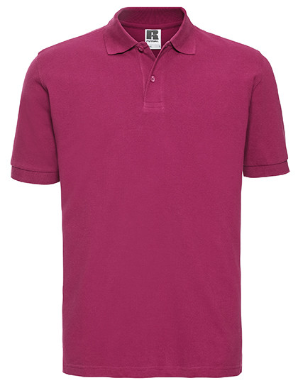 Russell Men´s Classic Cotton Polo Fuchsia