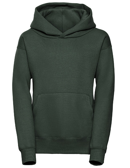 Russell Kids´ Hooded Sweatshirt Bottle Green