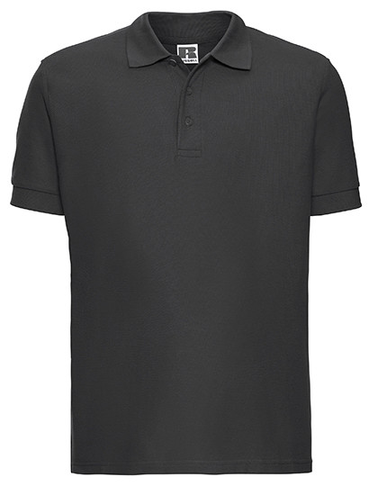 Russell Men´s Ultimate Cotton Polo Titanium (Solid)