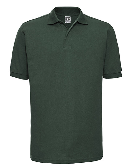 Russell Adults' Hardwearing Polo Bottle Green