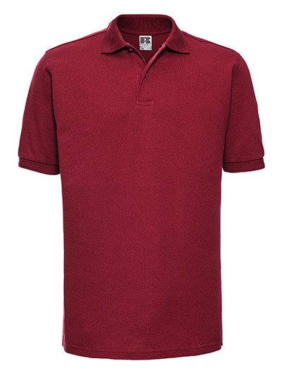 Russell Adults' Hardwearing Polo Classic Red