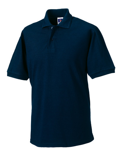 Russell Adults' Hardwearing Polo French Navy
