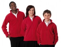Russell Kids´ Full Zip Outdoor Fleece
