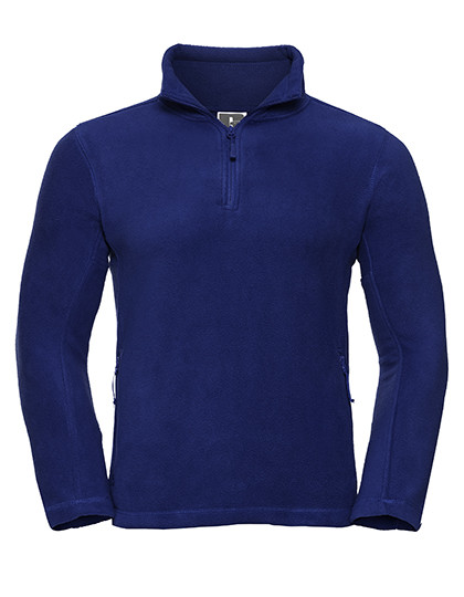 Russell Quarter Zip Outdoor Fleece Bright Royal
