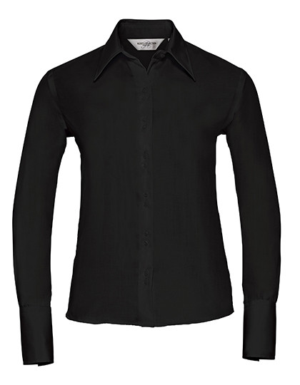 Russell Collection Ladies´ L/S Ultimate Non-Iron Shirt Black