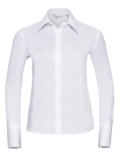 Russell Collection Ladies´ L/S Ultimate Non-Iron Shirt White