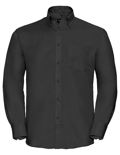 Russell Collection Men´s L/S Ultimate Non-Iron Shirt Black