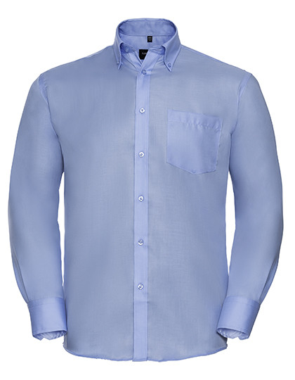 Russell Collection Men´s L/S Ultimate Non-Iron Shirt Bright Sky