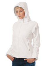 B&C COLLECTION Women´s Hooded Softshell