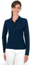 SOL´S Women´s Long Sleeve Polo Podium