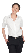 SOL´S Women´s Oxford-Blouse Elite Short Sleeve